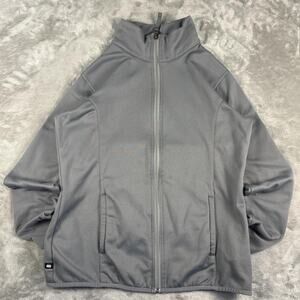 686 Snowboard 100% Polyester Gray Plain Casual Full Zip Jacket Women’s Size S